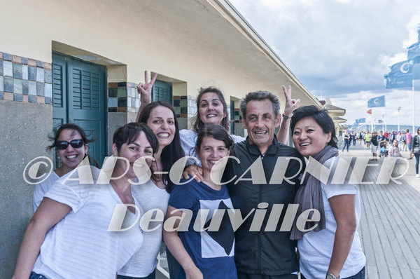 Nicolas Sarkozy deauville
